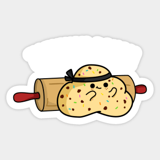 Takewon-Dough Cute Dough Pun Sticker